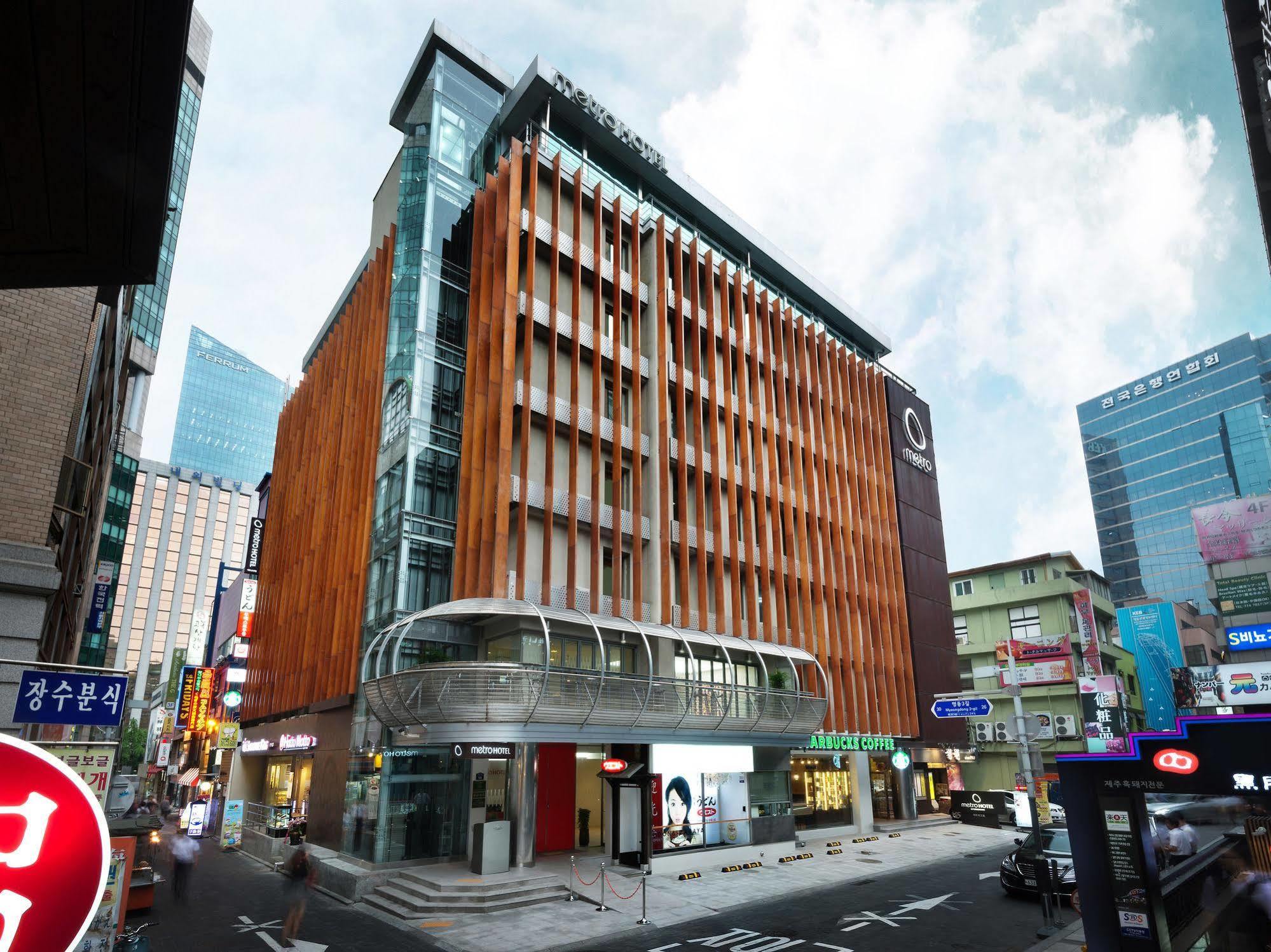 Metro Hotel Myeongdong Soul Exteriér fotografie